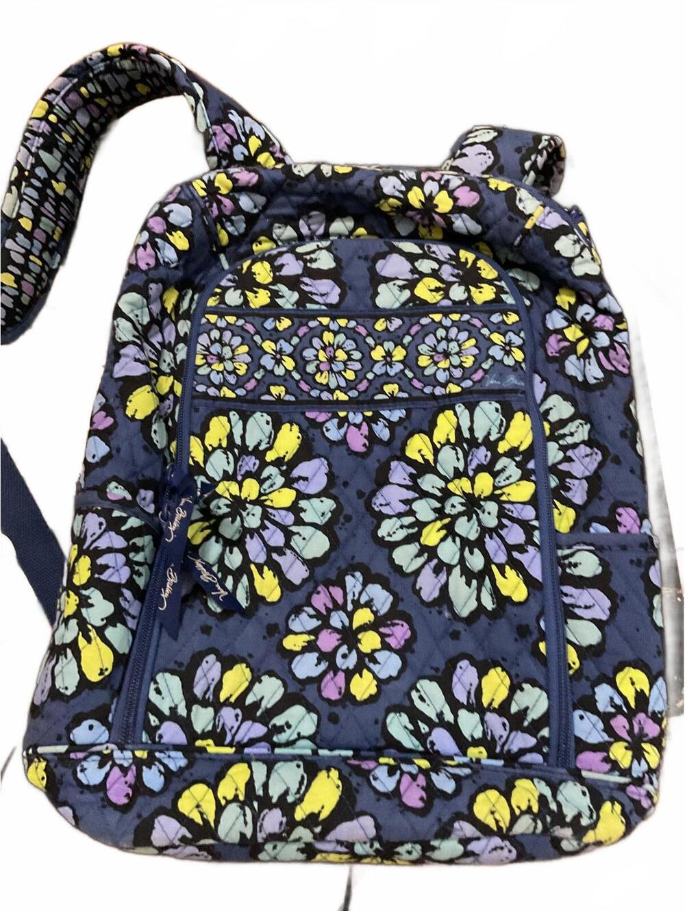 Vera Bradley Quilted Floral Backpack